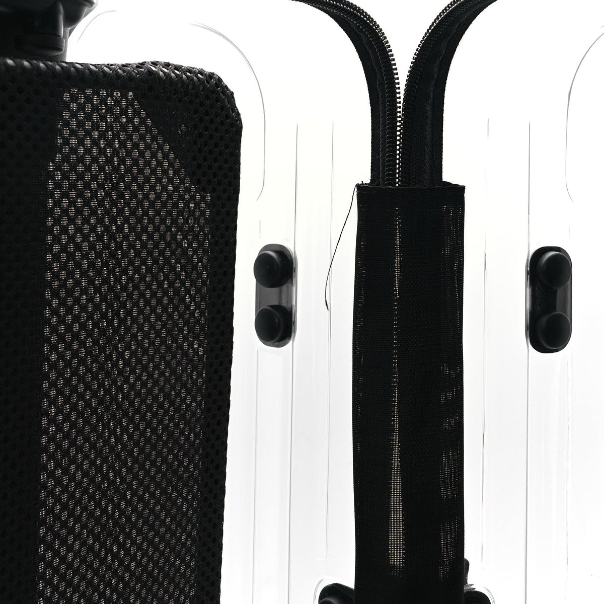 X RIMOWA Polycarbonate Luggage Transparent