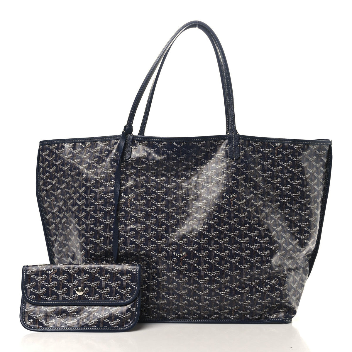 Goyardine Reversible Anjou GM Navy