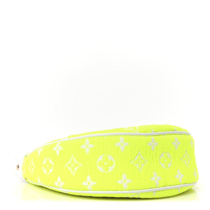 Monogram Jacquard Velvet Loop Yellow