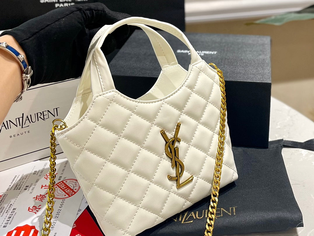 SAINT LAURENT YSL WOMEN ICARE MAXI SHOPPING BAG
