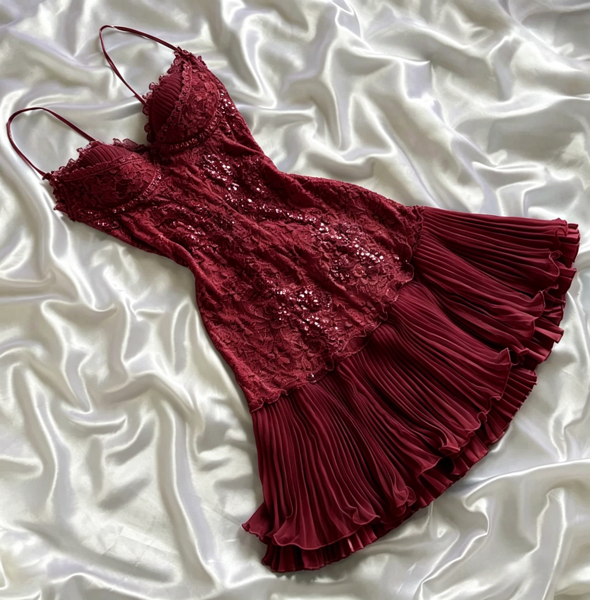 Sweet Tiffany Blue Spaghetti Strap Chiffon Party Dresses Lace Applique Short Prom Dresses Homecoming Dress ED02028