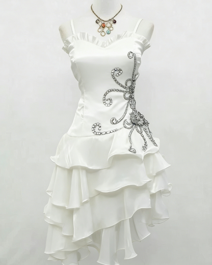Sexy Spaghetti Strap Sheath Short Birthday Dresses Black Prom Dresses 2025 Halloween Dress ED04860
