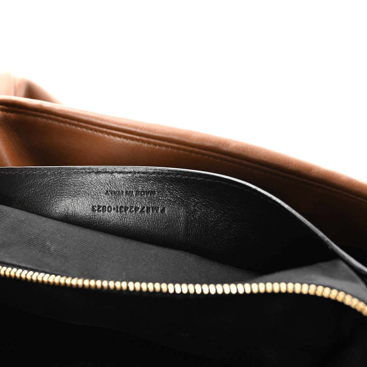 Lambskin Matelasse Monogram Large Jamie 4.3 Light Fox