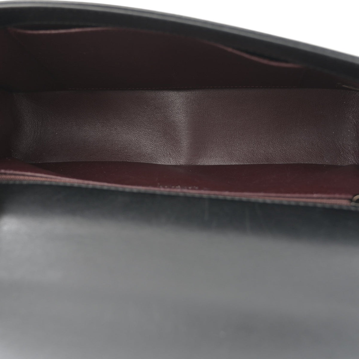 Calfskin Embossed New Medium Paris Salzburg Boy Flap Black