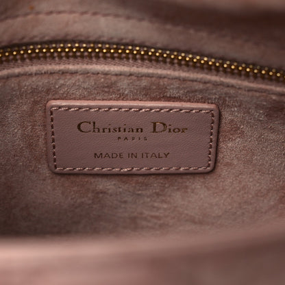 Lambskin Cannage Small My ABCDior Lady Dior Blush