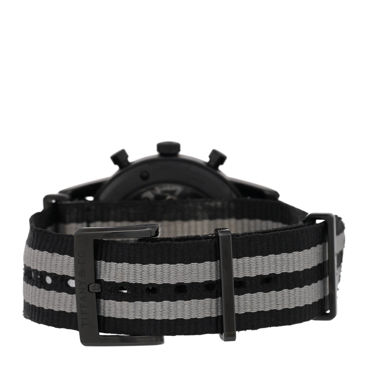 DLC Stainless Steel Nylon 40mm CT60 Automatic Watch Black