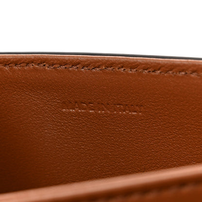 Calfskin Triomphe Canvas Teen Triomphe Bag Tan