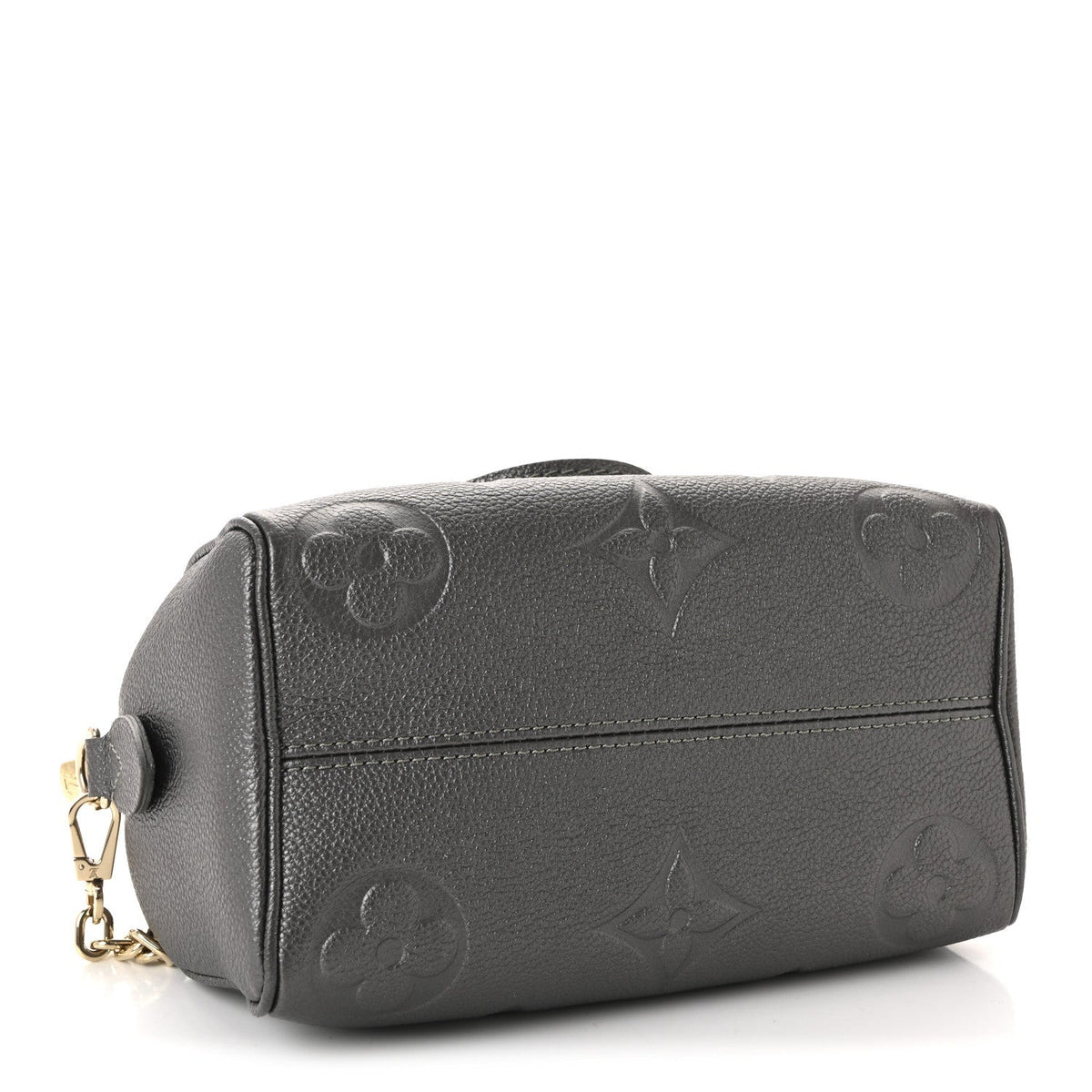 Shimmery Empreinte Monogram Giant Speedy Bandouliere 20 Gun Metal