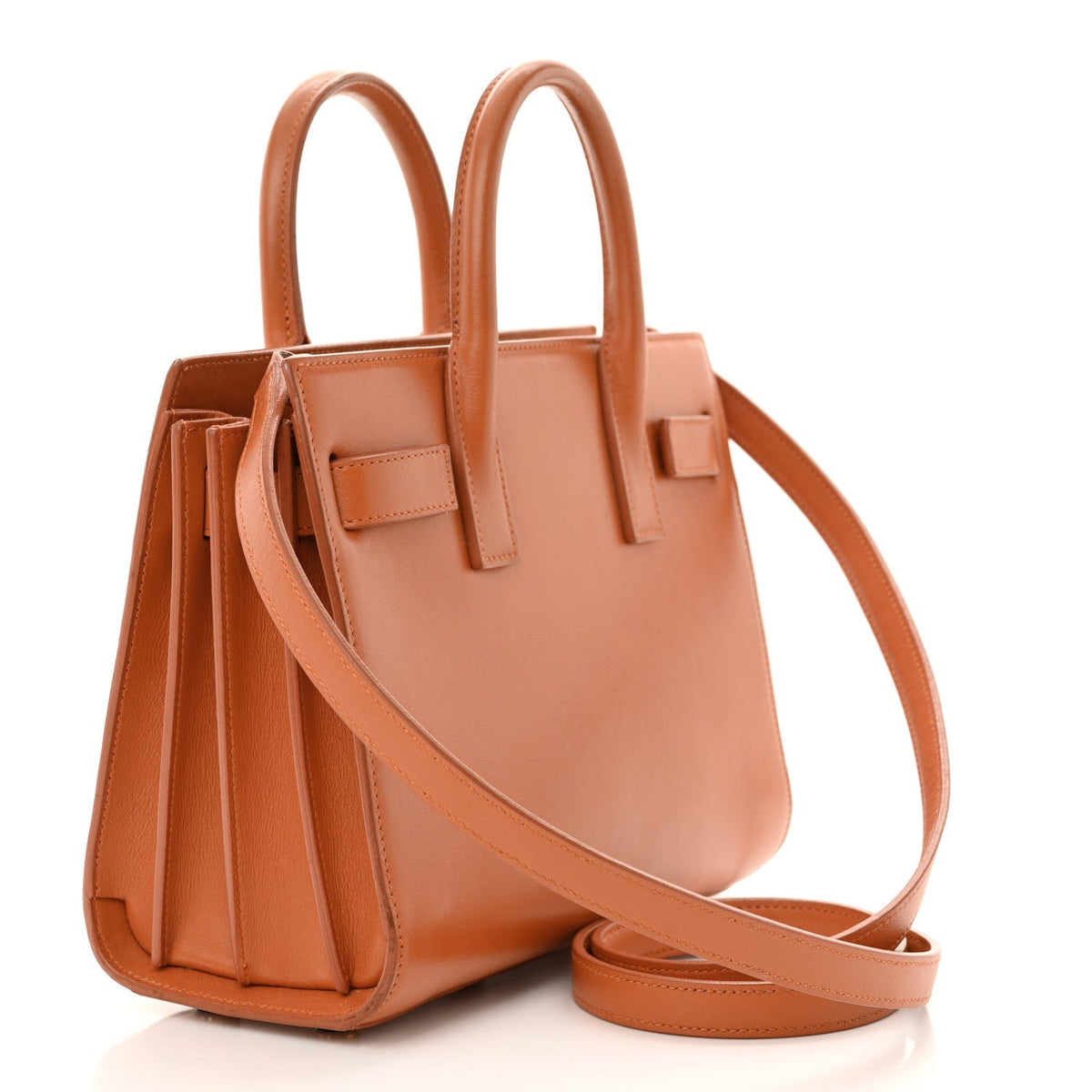 Calfskin Nano Sac De Jour Orange