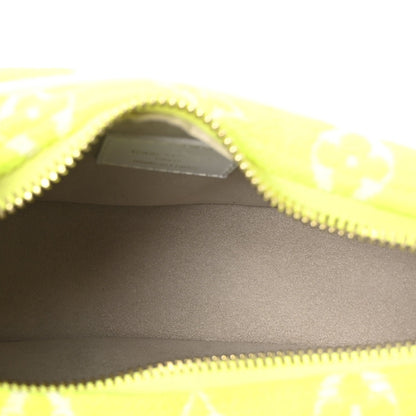 Monogram Jacquard Velvet Loop Yellow