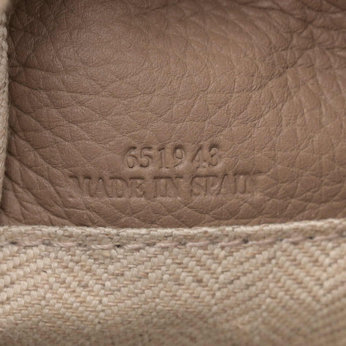 Grained Calfskin Small Puzzle Bag Sand Mink