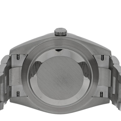 Stainless Steel 41mm Oyster Perpetual Datejust Watch Slate 126300