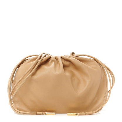 Nappa Small Angy Hobo Bag Cream