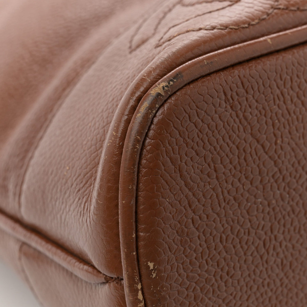 Caviar CC Shoulder Bag Brown