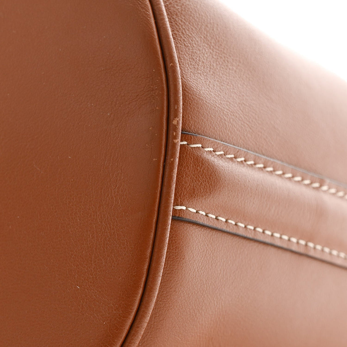 Smooth Calfskin Teen Bucket 16 Tan