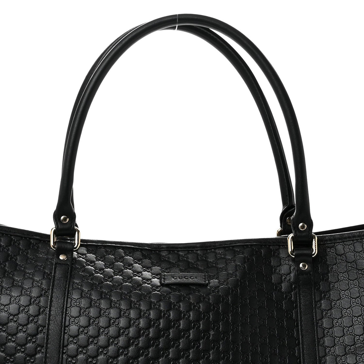 Microguccissima Large Joy Tote Black
