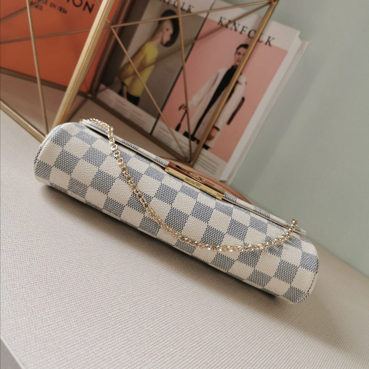 Louis Vuitton Favorite mm Damier Azur