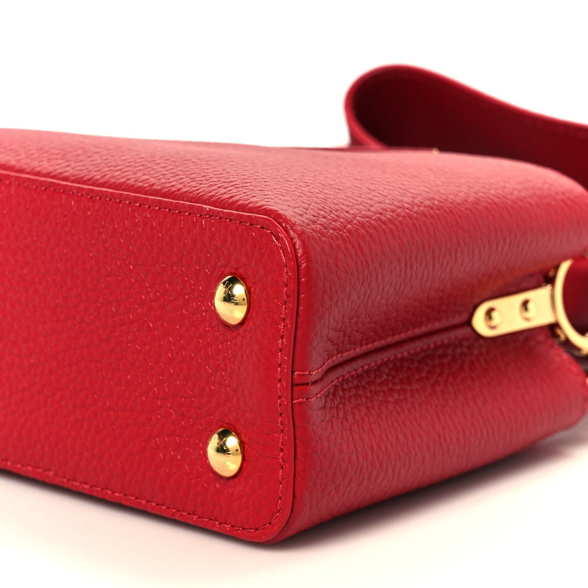 Taurillon Mini Capucines Scarlet