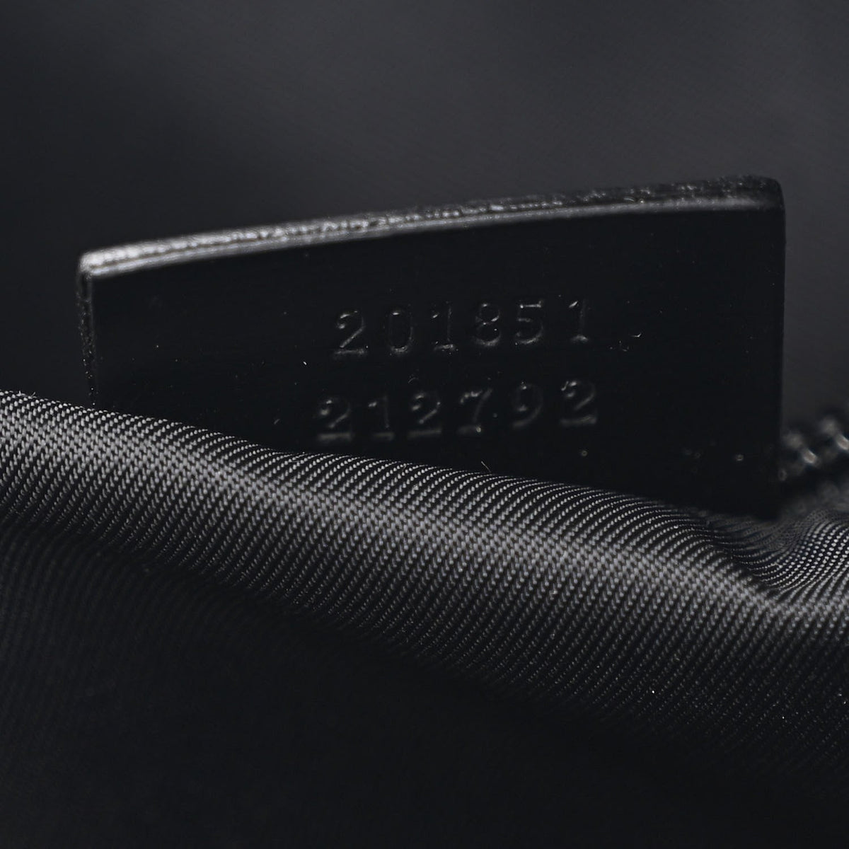 Coated Canvas Interlocking G Briefcase Black