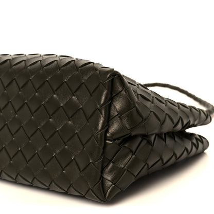 Nappa Intrecciato Small Andiamo Shoulder Bag Cypress