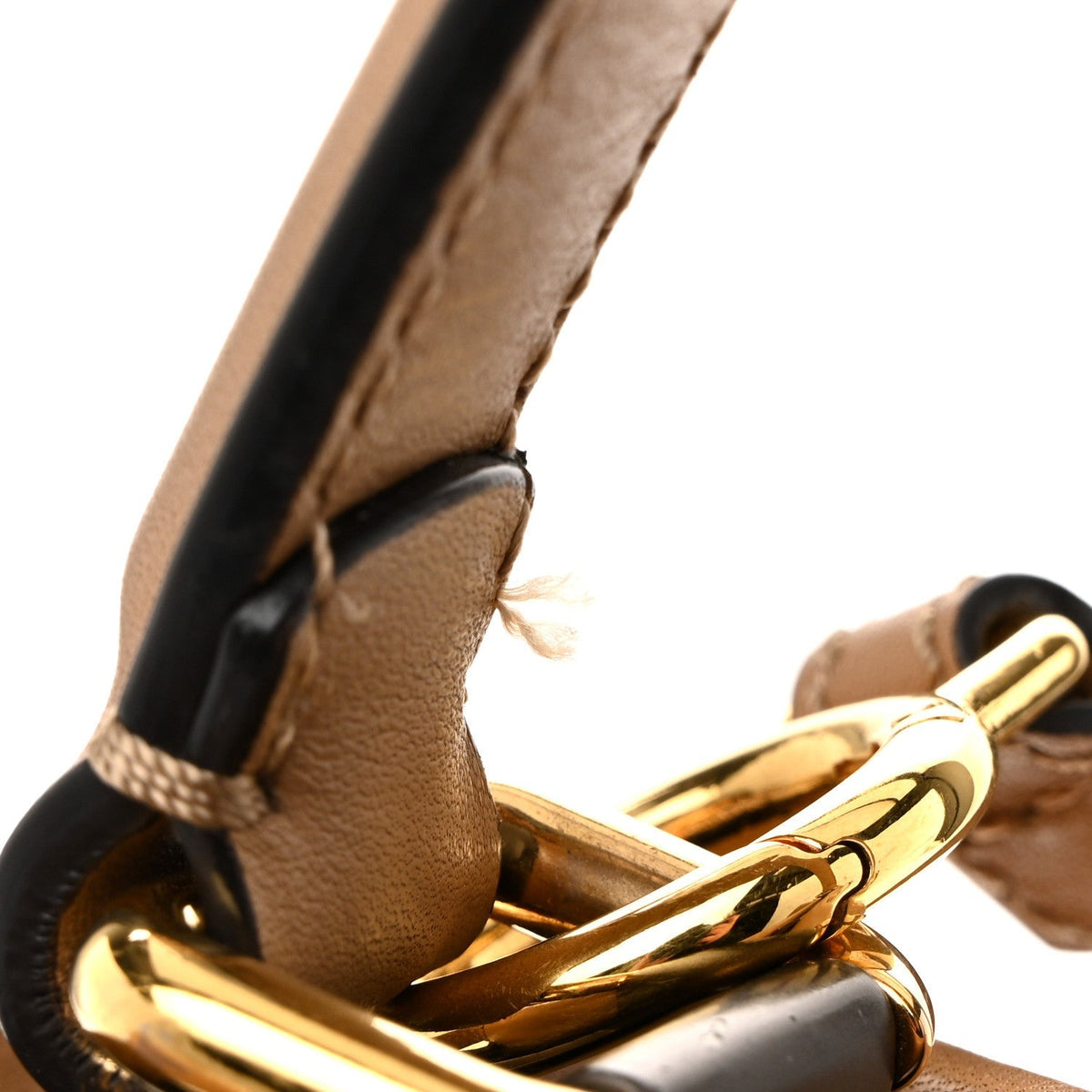 Vitello Seta Medium Peekaboo Iconic Satchel Cuoio