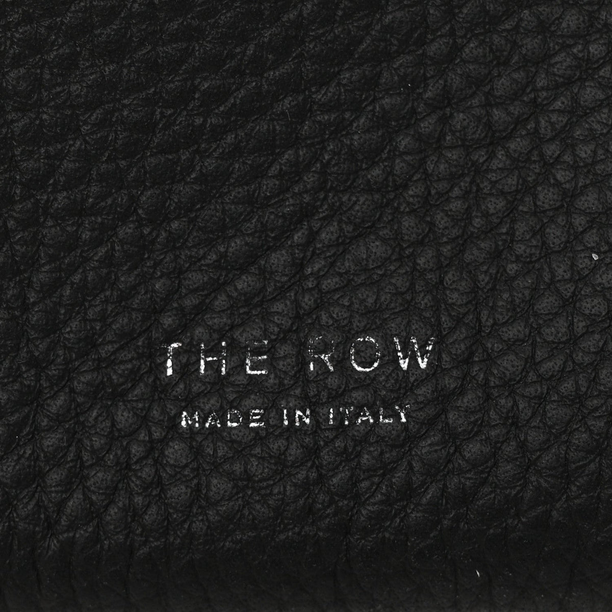 Grained Calfskin Park Tote Three Black