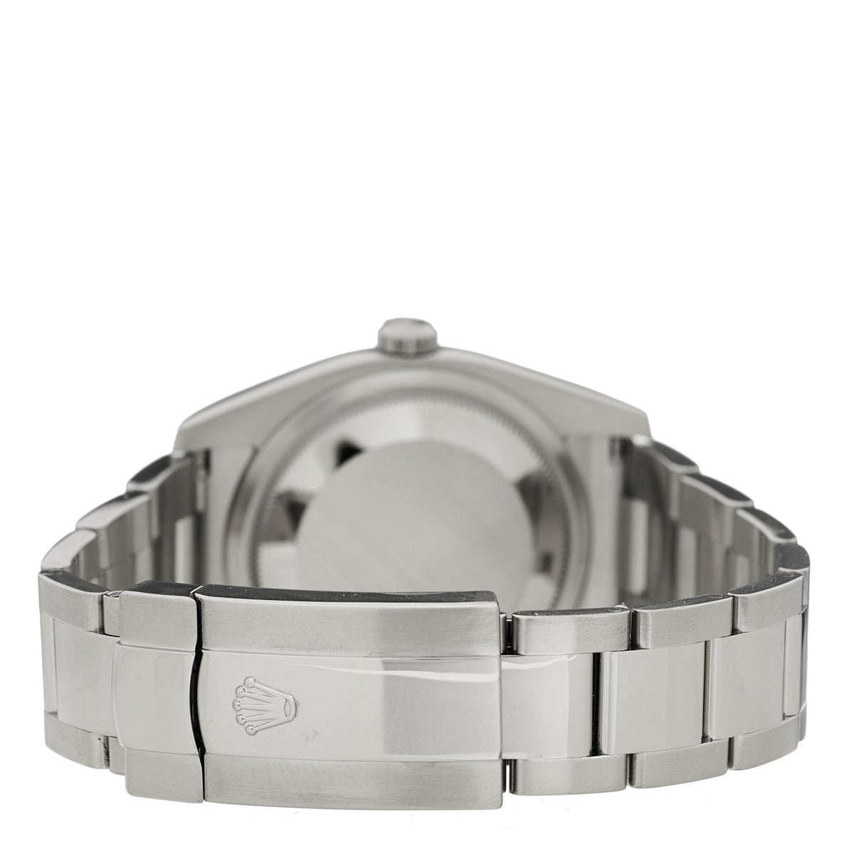 Stainless Steel 18K White Gold 36mm Oyster Perpetual Datejust Watch Black 116234