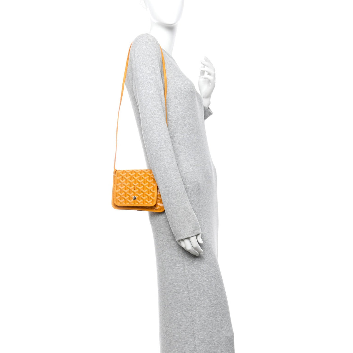 Goyardine Plumet Wallet Clutch Yellow