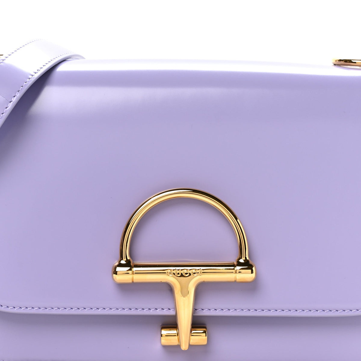 Patent Siena Small Shoulder Bag Lapis