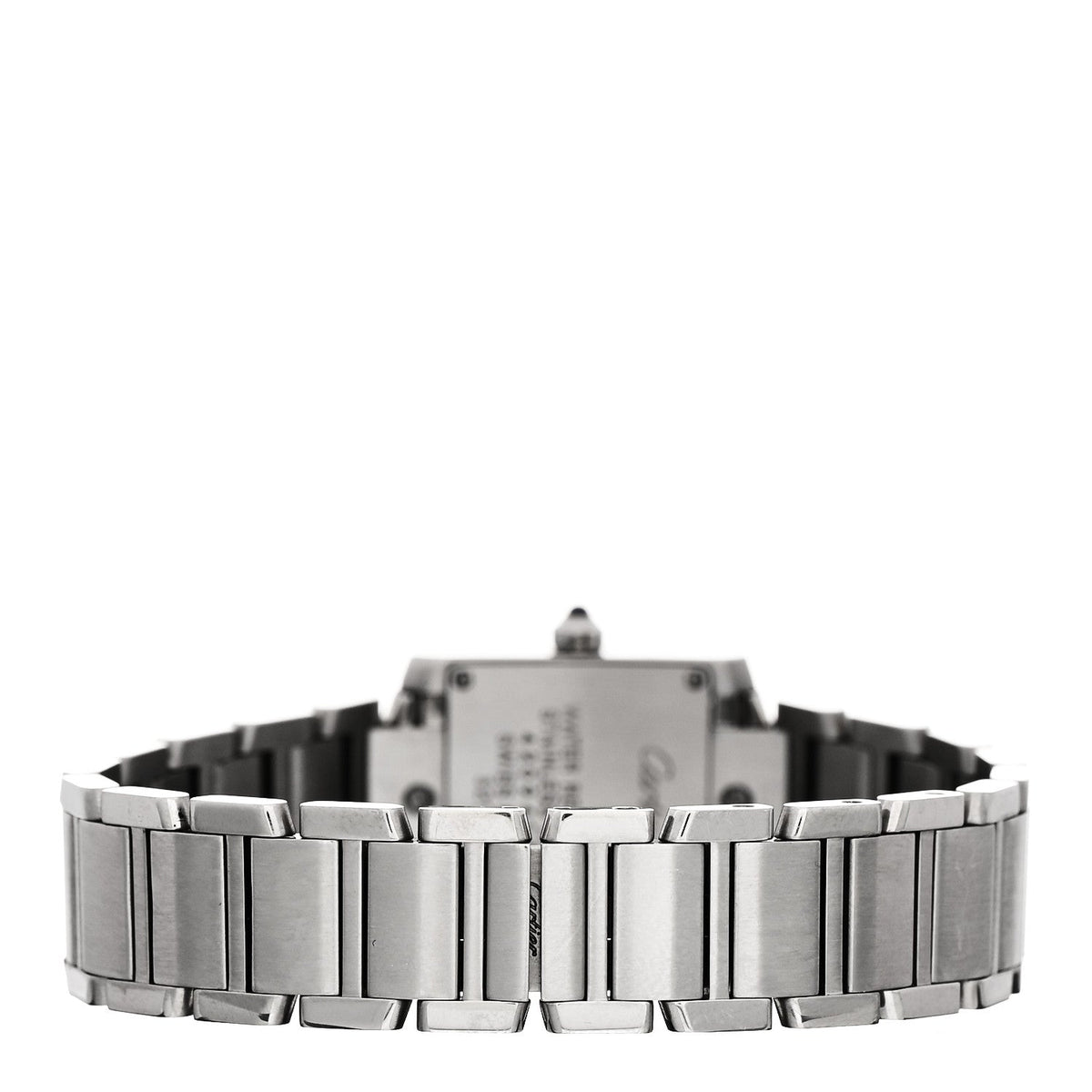 Stainless Steel 20mm Tank Francaise Quartz Watch