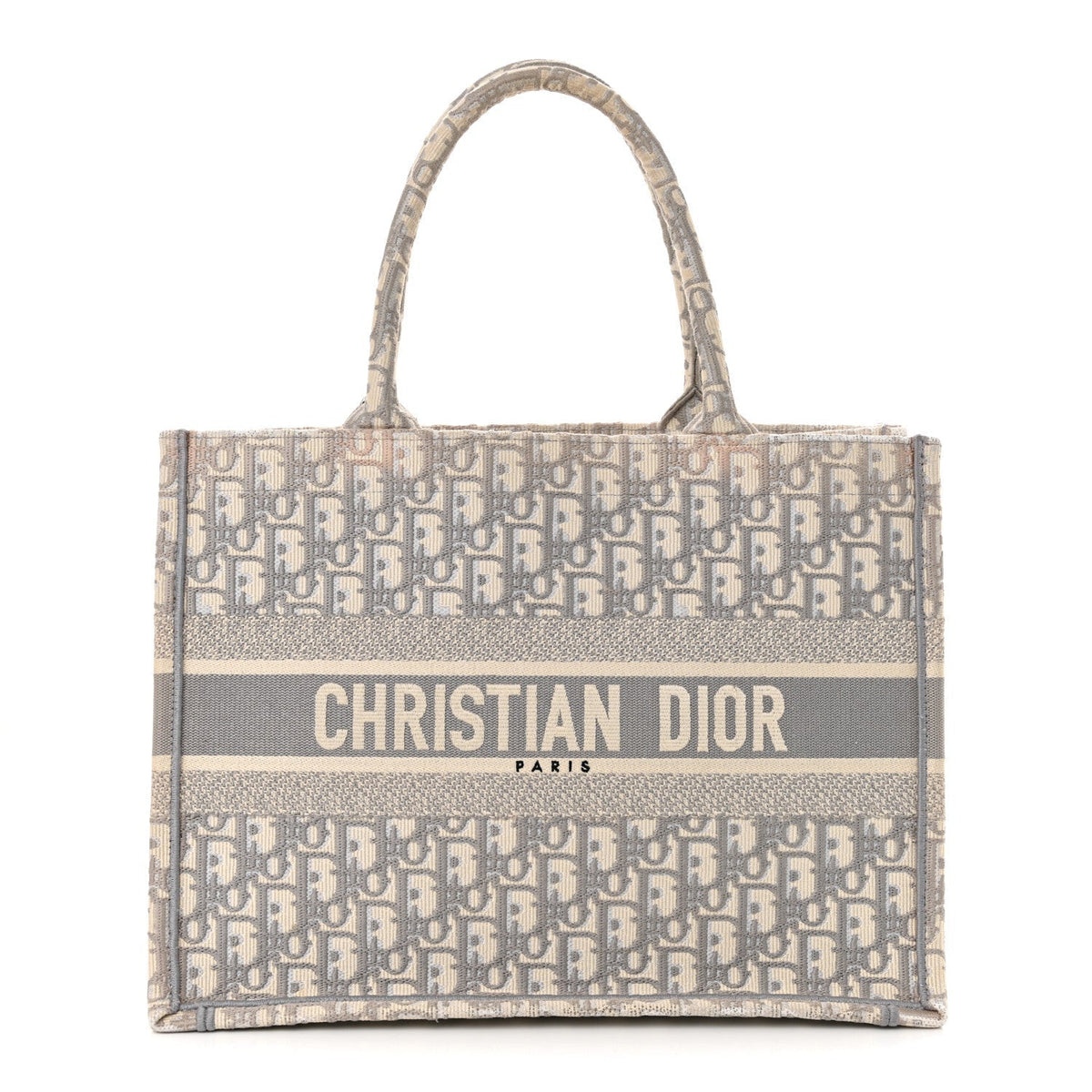 Oblique Medium Book Tote Grey