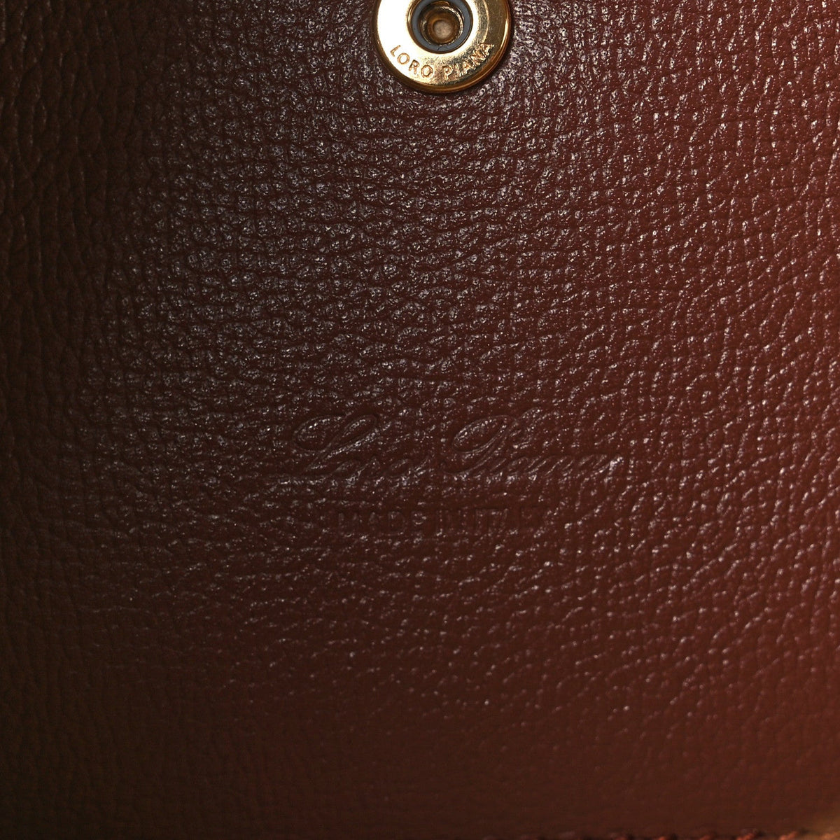 Grained Calfskin Extra Bag L27 Burnt Tan