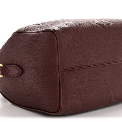 Empreinte Monogram Giant Speedy Bandouliere 25 Wine