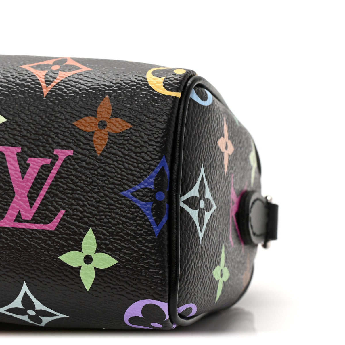 LV X TM Monogram Multicolor Nano Speedy Black
