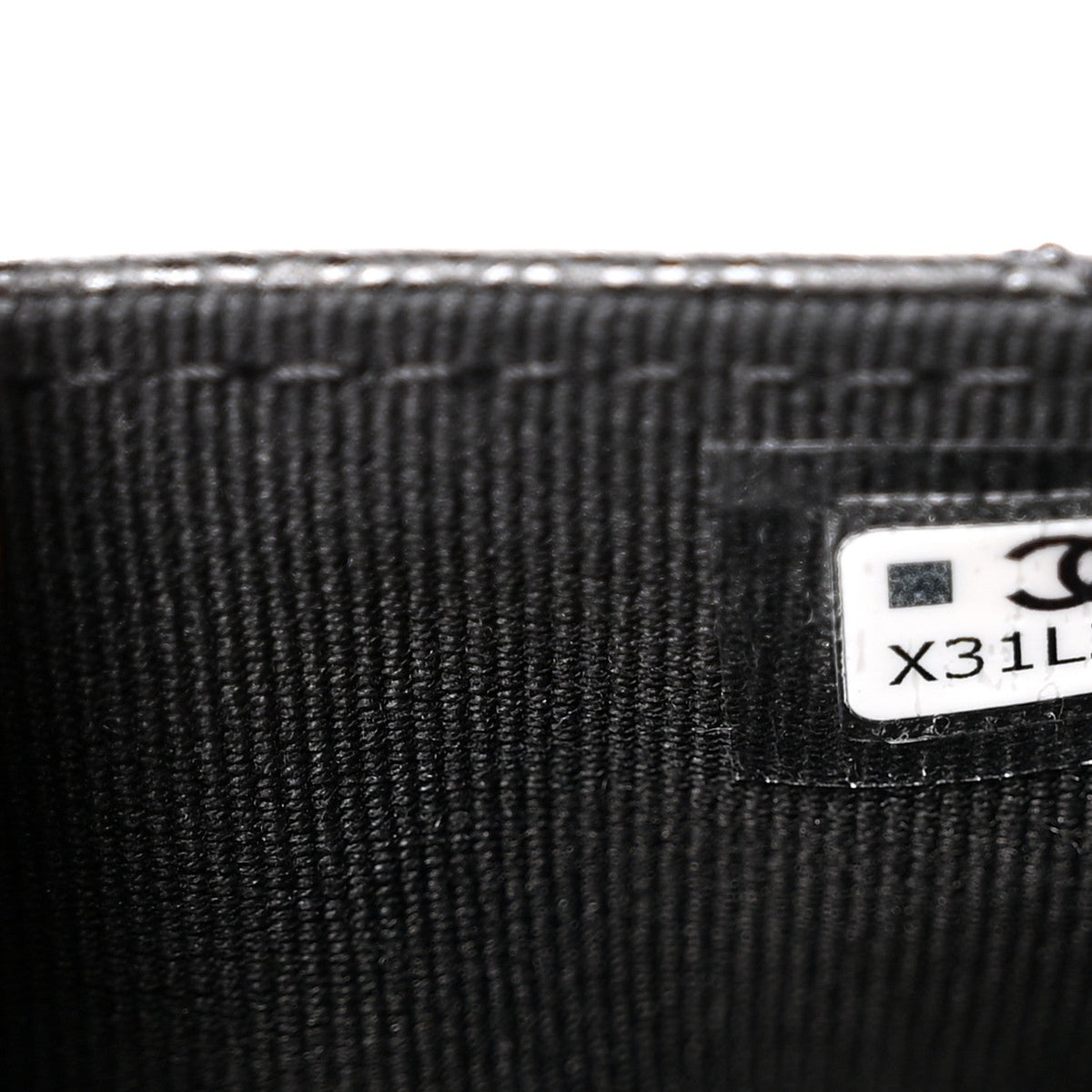 Caviar Quilted Chain Camera Bag Black