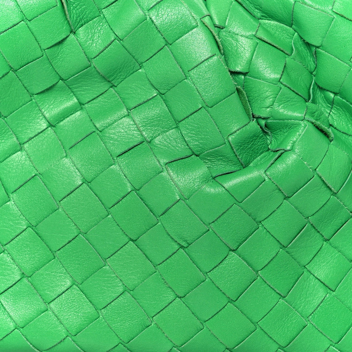 Nappa Intrecciato Teen Pouch Parakeet