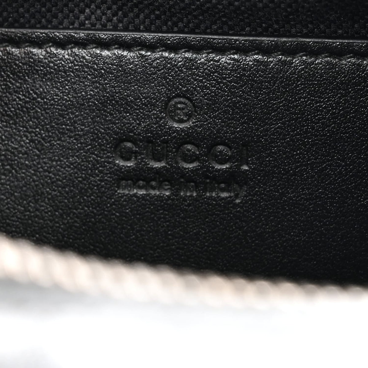 Gucci Calfskin Matelasse Monochrome Small GG Marmont Chain Shoulder Bag Black