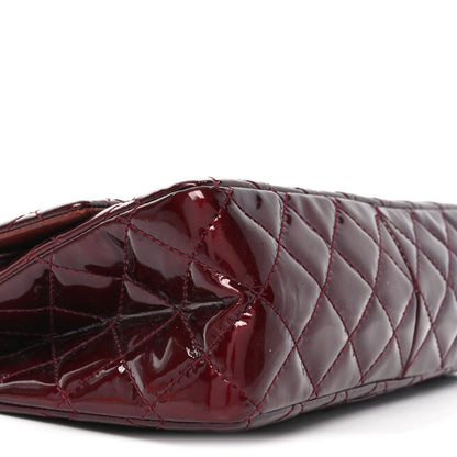 Patent Quilted 2.55 Reissue 226 Flap Burgundy
