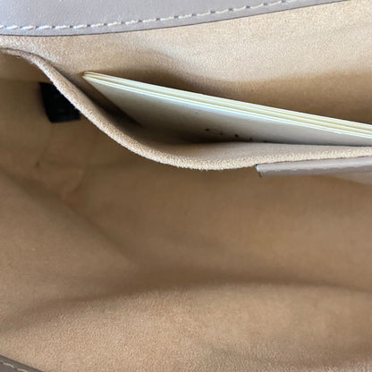 Gucci Beige GG Marmont Mini Matelasse shoulder bag