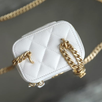 c hanel 23P buckle box bag