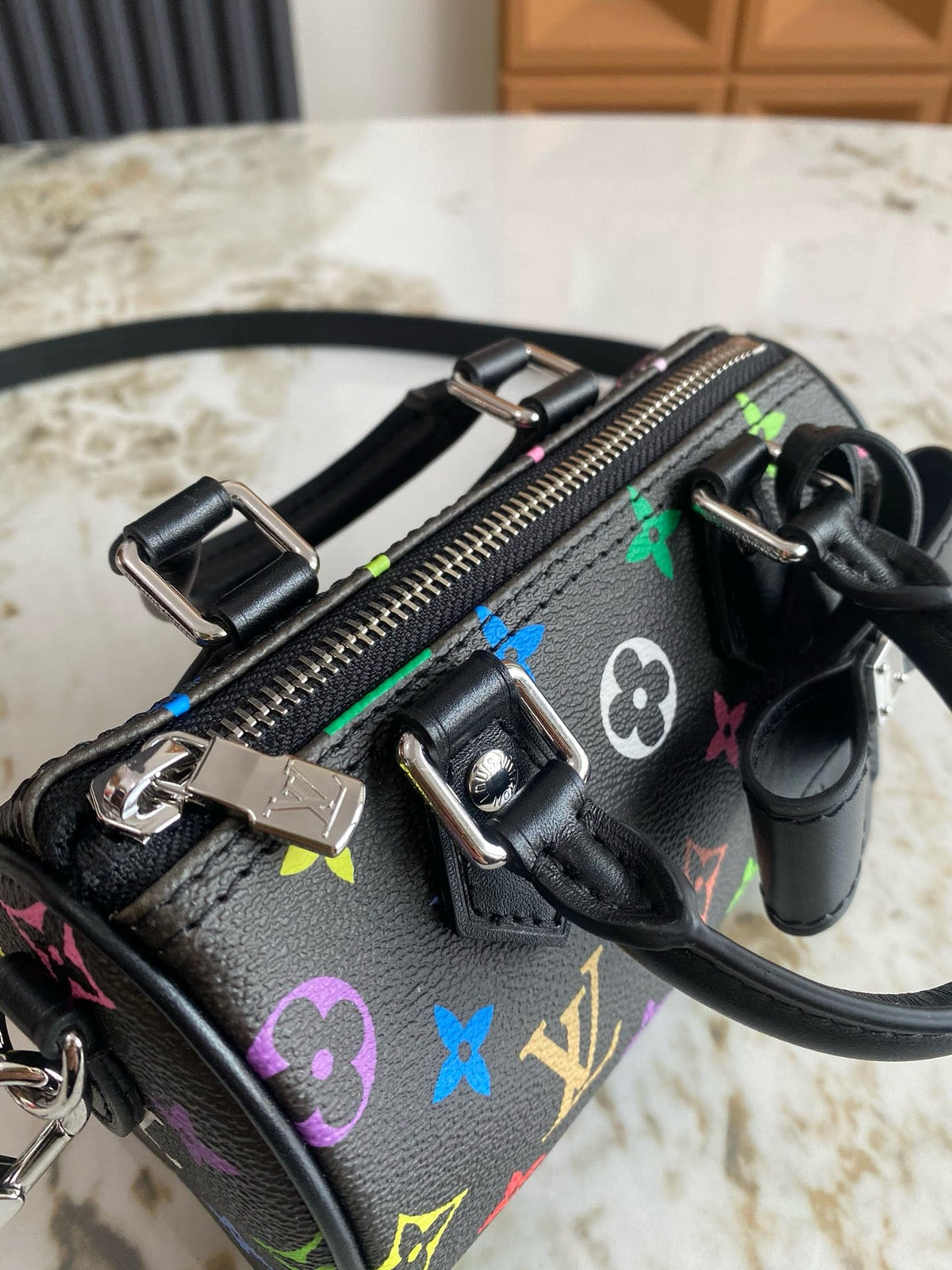 Louis Vuitton M13406 LV x TM Nano Speedy
