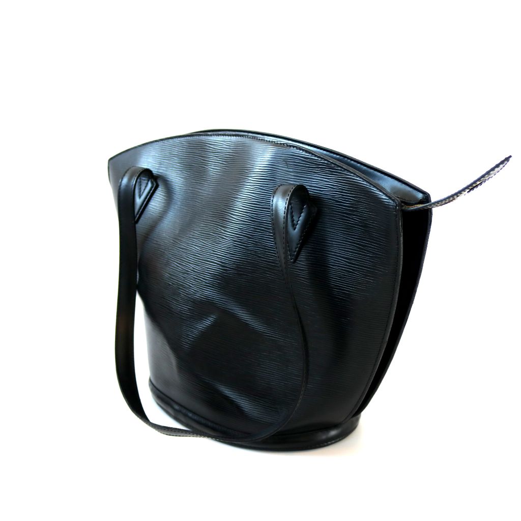 Louis Vuitton Black Epi Leather Saint Jacques GM