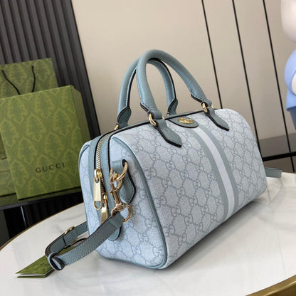 GUCCI OPHIDIA GG MINI TOP HANDLE BAG