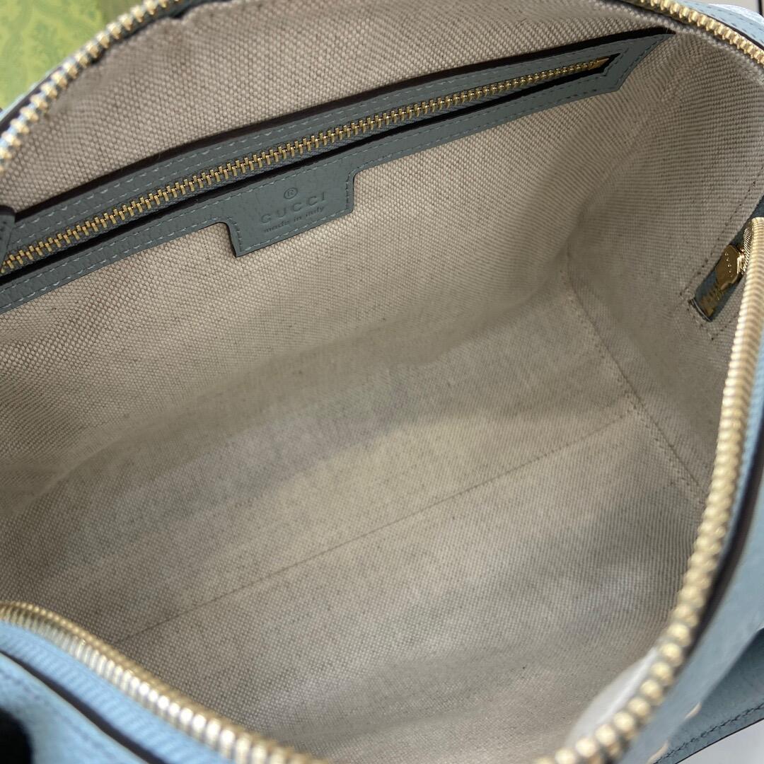 GUCCI OPHIDIA GG MINI TOP HANDLE BAG