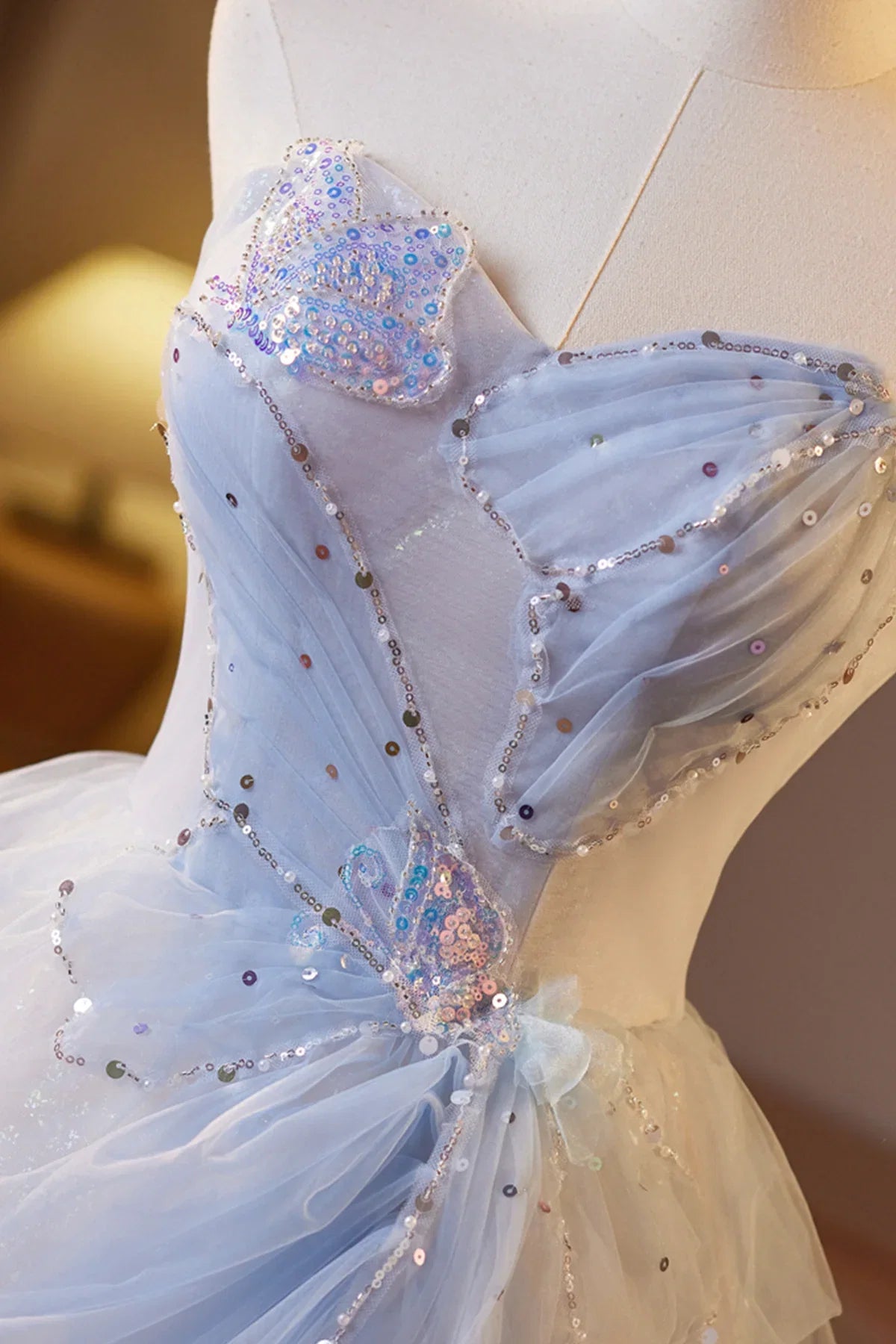 Sweet Homecoming Dress  Sweetheart Tulle Lace Sequins Short Prom Dress Back to School Outfits Party Dress  D6026