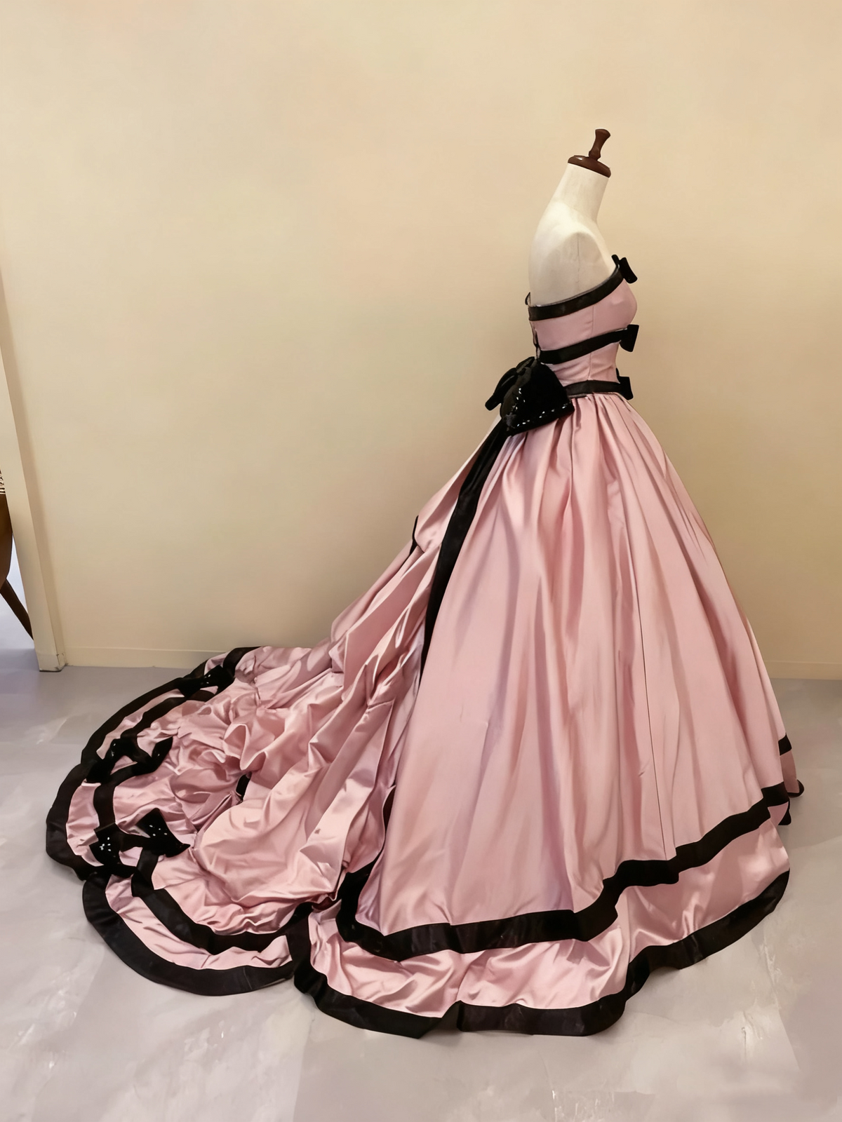 Sweet Prom Dress Strapless Pleated Ball Gown Quinceanera Dress Evening Dress    D3378