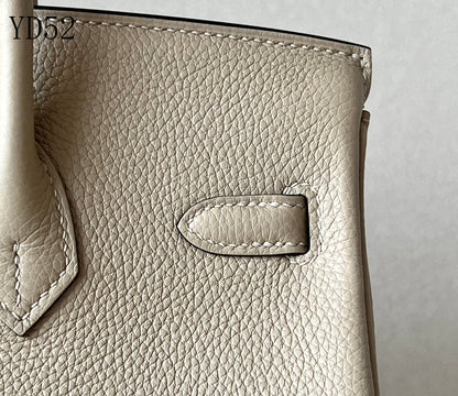 H BIRKIN 25 TOGO BEIGE  GOLD HARDWARE 25CM