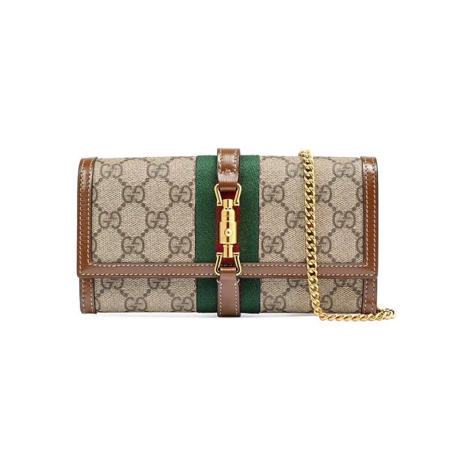 GUCCI Jackie 1961 chain wallet